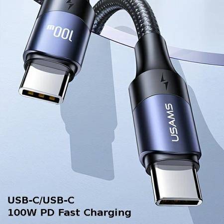 Kabel U71 USB-C na USB-C 1,2m 100W PD Fast Charge 
